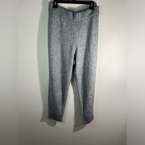 Size XL EXPRESS women’s Gray Knit Loungewear Leggings Stretch Casual - Picture 1 of 10